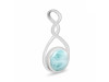 Close Out Larimar Pendant LAR-CO-RDP-42.