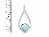 Close Out Larimar Pendant LAR-CO-RDP-43.
