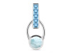 Close Out Larimar & Blue Topaz Pendant LAR-CO-RDP-46.