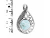 Close Out Larimar Pendant LAR-CO-RDP-51.