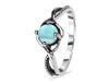 Close Out Larimar Ring LAR-CO-RDR-1427.