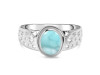 Close Out Larimar Ring LAR-CO-RDR-1565.