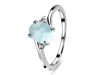 Close Out Larimar & White Topaz Ring LAR-CO-RDR-209.