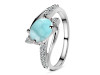 Close Out Larimar Ring LAR-CO-RDR-215.