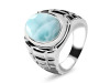 Close Out Larimar Ring LAR-CO-RDR-307.