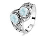 Close Out Larimar Ring LAR-CO-RDR-62.