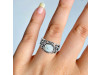 Close Out Larimar & Blue Topaz Ring LAR-CO-RDR-64.