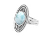 Close Out Larimar Ring LAR-CO-RDR-95.