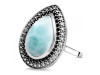 Close Out Larimar Ring LAR-CO-RDR-333.