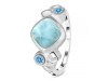 Close Out Larimar Ring LAR-CO-RDR-122.