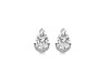 Crystal & White Topaz Stud Earring CST-RDE-1262.
