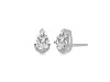 Crystal & White Topaz Stud Earring CST-RDE-1262.