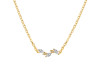 Crystal & White Topaz Necklace CST-RDN-460.