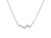 Crystal & White Topaz Necklace CST-RDN-460.