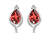 Garnet Stud Earring GAR-RDE-26.