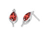 Garnet Stud Earring GAR-RDE-26.