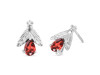 Garnet Stud Earring GAR-RDE-30.