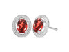 Garnet Stud Earring GAR-RDE-35.