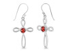 Garnet Earring GAR-RDE-425.