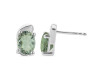 Green Amethyst Stud Earring GRA-RDE-28.