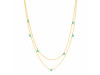 Green Onyx Necklace GRO-RDN-388.
