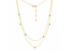 Green Onyx Necklace GRO-RDN-388.
