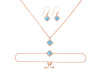 Larimar Jewelry Set  LAR-RDB-66-RDN-74-RDE-692.