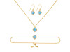 Larimar Jewelry Set  LAR-RDB-66-RDN-74-RDE-692.