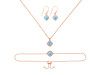 Larimar Jewelry Set  LAR-RDB-67-RDN-77-RDE-695.