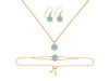 Larimar Jewelry Set  LAR-RDB-83-RDN-69-RDE-701.