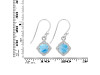 Larimar & White Topaz Earring LAR-RDE-692.