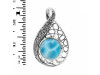 Larimar Pendant LAR-RDP-51.