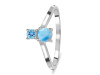 Larimar & Blue Topaz Ring LAR-RDR-1506.