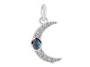Labradorite & White Topaz Pendant LBD-RDP-691.