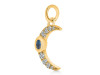 Labradorite & White Topaz Pendant LBD-RDP-691.