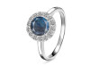 Labradorite & White Topaz Ring LBD-RDR-1768.