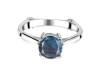 Labradorite & White Topaz Ring LBD-RDR-1786.