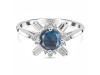 Labradorite & White Topaz Ring LBD-RDR-2264.