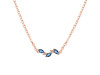 Labradorite & White Topaz Necklace LBD-RDN-460.