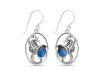 Labradorite Sea Horse Earring LBD-RUE-5.