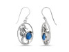 Labradorite Sea Horse Earring LBD-RUE-5.