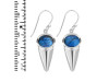 Labradorite Shell Earring LBD-RUE-8.
