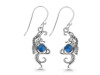 Labradorite Sea Horse Earring LBD-RUE-11.