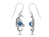 Labradorite Sea Horse Earring LBD-RUE-11.