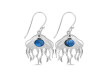 Labradorite & White Topaz Jelly Fish Earring LBD-RUE-14.