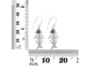 Labradorite Fish Bone Earring LBD-RUE-17.