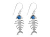 Labradorite Fish Bone Earring LBD-RUE-17.
