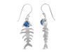 Labradorite Fish Bone Earring LBD-RUE-17.