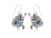 Labradorite Mermaid & Shell Earring LBD-RUE-21.