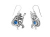 Labradorite Mermaid & Shell Earring LBD-RUE-21.